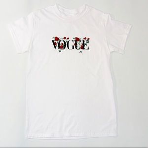 Rose vogue T-shirt